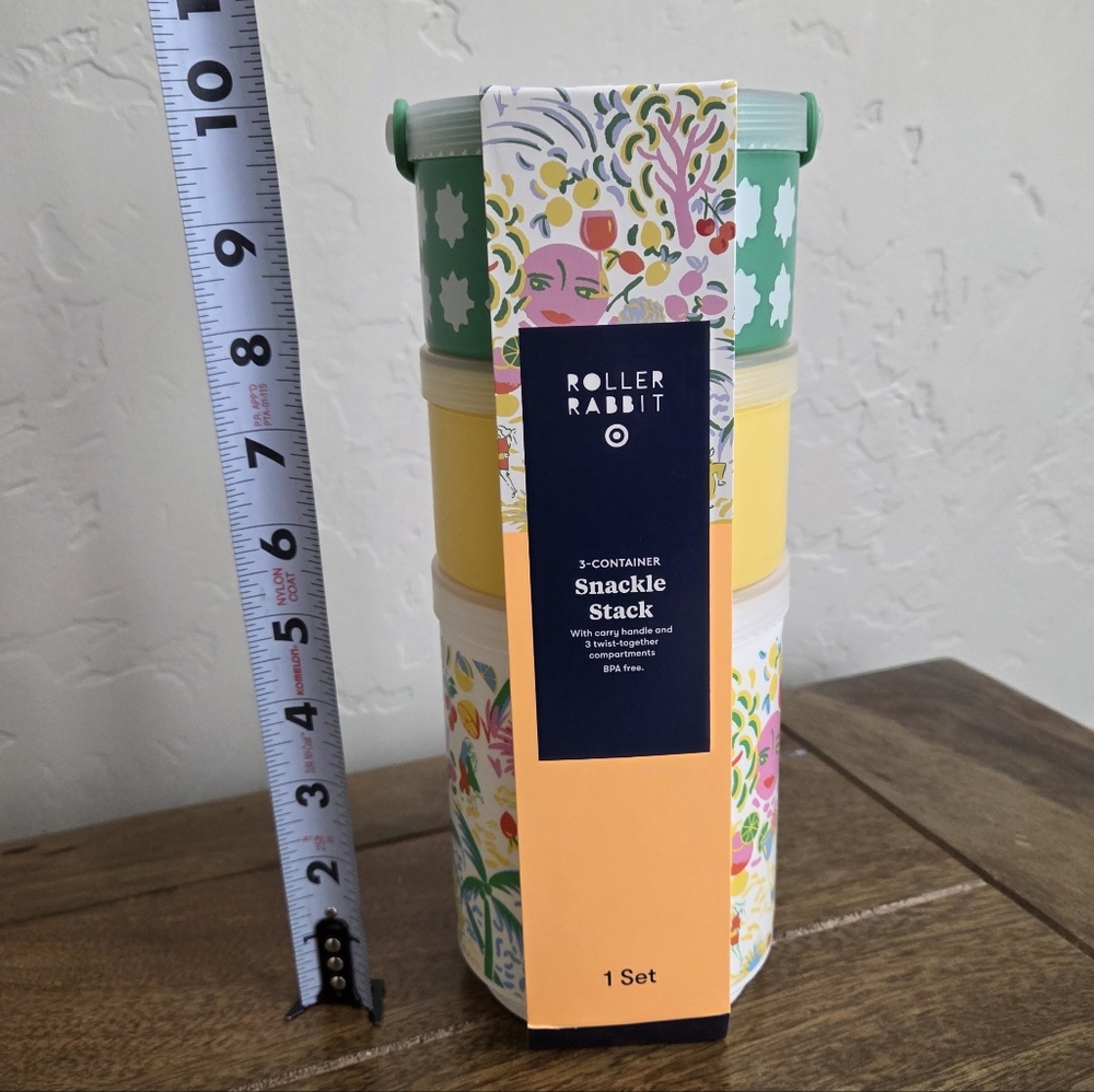 Roller Rabbit x Target Vacation Stackable Snacklebox Set - Picture 7 of 7